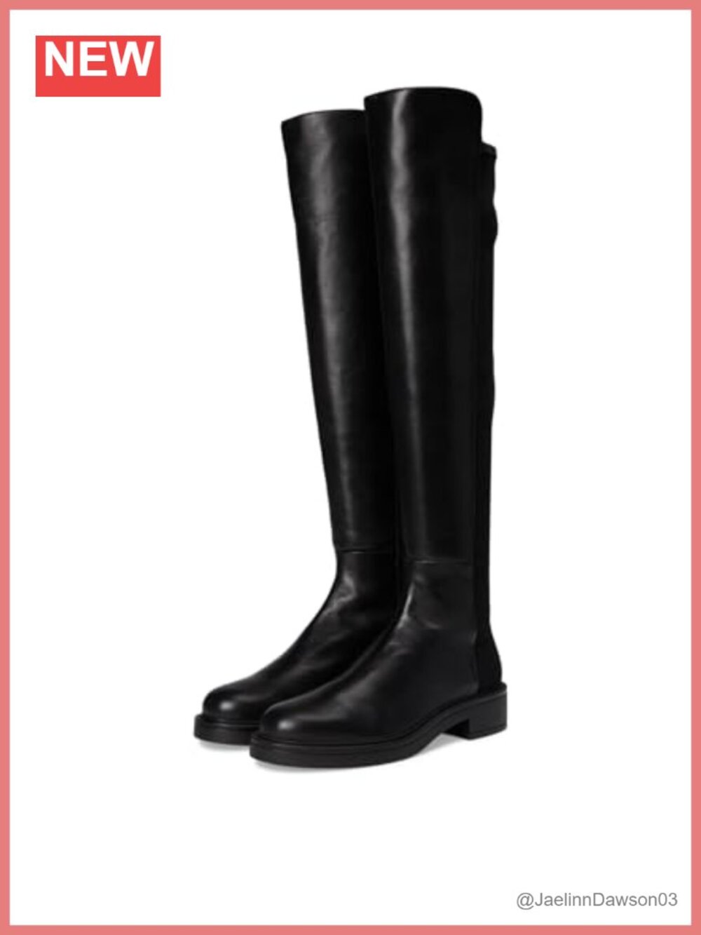 Stuart Weitzman 5050 Celia Knee High Suede and Leather Boots